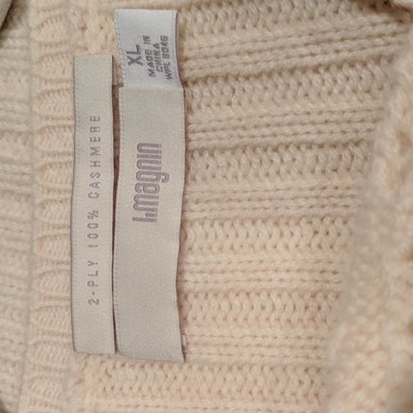 L. Magnin cashmere button down cardigan sweater - Picture 5 of 5